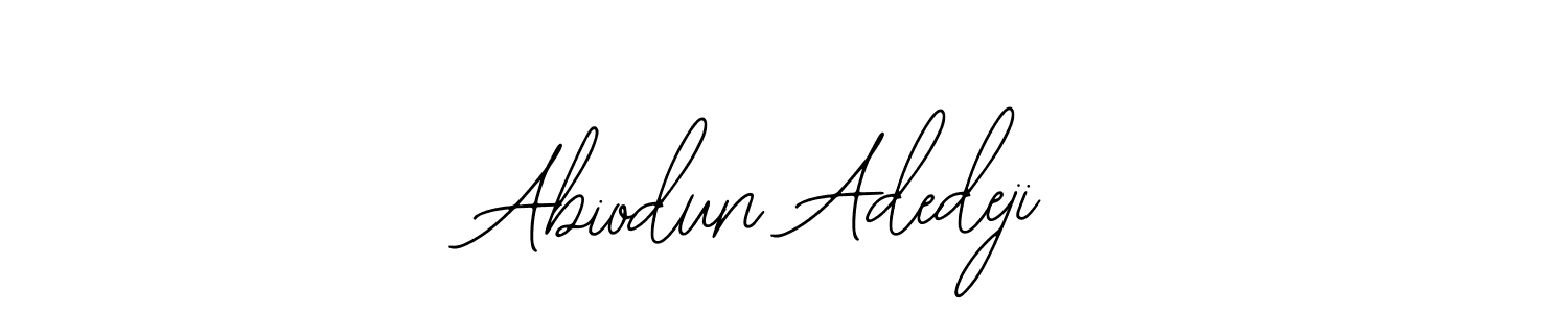 Make a beautiful signature design for name Abiodun Adedeji. With this signature (Bearetta-2O07w) style, you can create a handwritten signature for free. Abiodun Adedeji signature style 12 images and pictures png