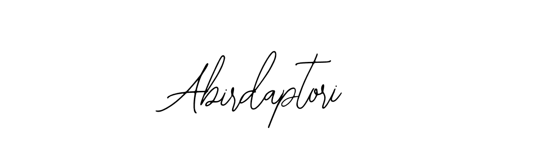 Use a signature maker to create a handwritten signature online. With this signature software, you can design (Bearetta-2O07w) your own signature for name Abirdaptori. Abirdaptori signature style 12 images and pictures png