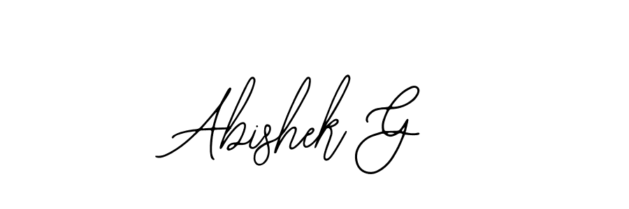 Make a beautiful signature design for name Abishek G. Use this online signature maker to create a handwritten signature for free. Abishek G signature style 12 images and pictures png