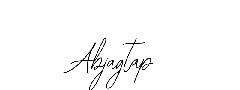 Design your own signature with our free online signature maker. With this signature software, you can create a handwritten (Bearetta-2O07w) signature for name Abjagtap. Abjagtap signature style 12 images and pictures png