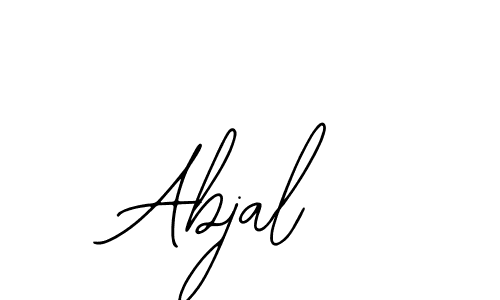Make a beautiful signature design for name Abjal. Use this online signature maker to create a handwritten signature for free. Abjal signature style 12 images and pictures png