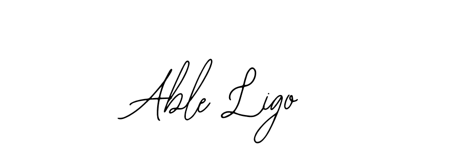 It looks lik you need a new signature style for name Able Ligo. Design unique handwritten (Bearetta-2O07w) signature with our free signature maker in just a few clicks. Able Ligo signature style 12 images and pictures png