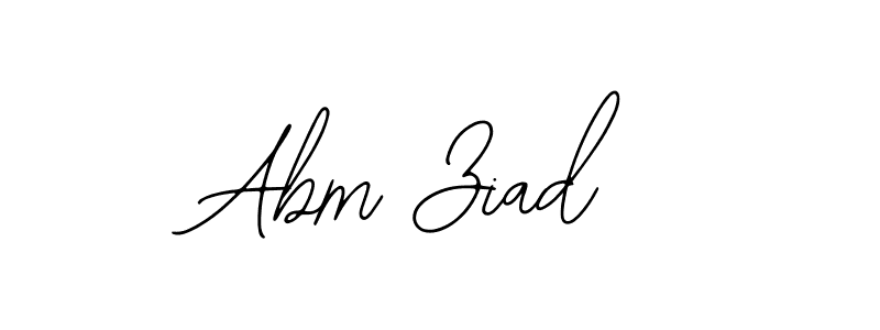 Abm Ziad stylish signature style. Best Handwritten Sign (Bearetta-2O07w) for my name. Handwritten Signature Collection Ideas for my name Abm Ziad. Abm Ziad signature style 12 images and pictures png