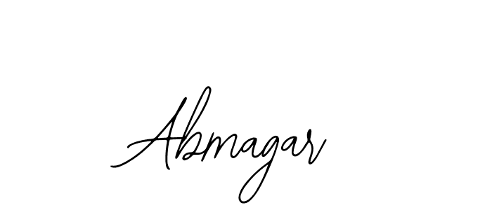 You should practise on your own different ways (Bearetta-2O07w) to write your name (Abmagar) in signature. don't let someone else do it for you. Abmagar signature style 12 images and pictures png