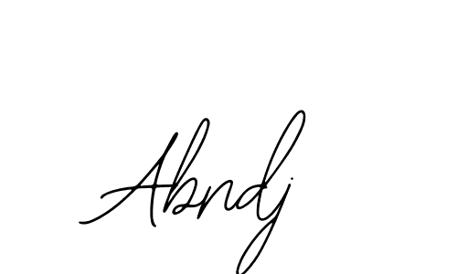 Abndj stylish signature style. Best Handwritten Sign (Bearetta-2O07w) for my name. Handwritten Signature Collection Ideas for my name Abndj. Abndj signature style 12 images and pictures png