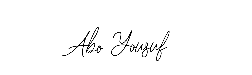 Also we have Abo Yousuf name is the best signature style. Create professional handwritten signature collection using Bearetta-2O07w autograph style. Abo Yousuf signature style 12 images and pictures png