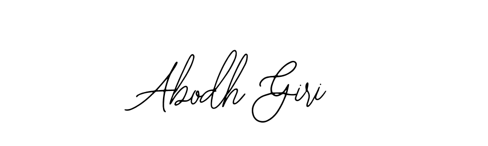 You should practise on your own different ways (Bearetta-2O07w) to write your name (Abodh Giri) in signature. don't let someone else do it for you. Abodh Giri signature style 12 images and pictures png