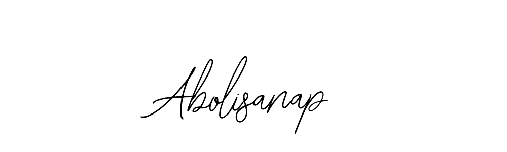 How to make Abolisanap signature? Bearetta-2O07w is a professional autograph style. Create handwritten signature for Abolisanap name. Abolisanap signature style 12 images and pictures png