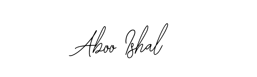 You can use this online signature creator to create a handwritten signature for the name Aboo Ishal. This is the best online autograph maker. Aboo Ishal signature style 12 images and pictures png