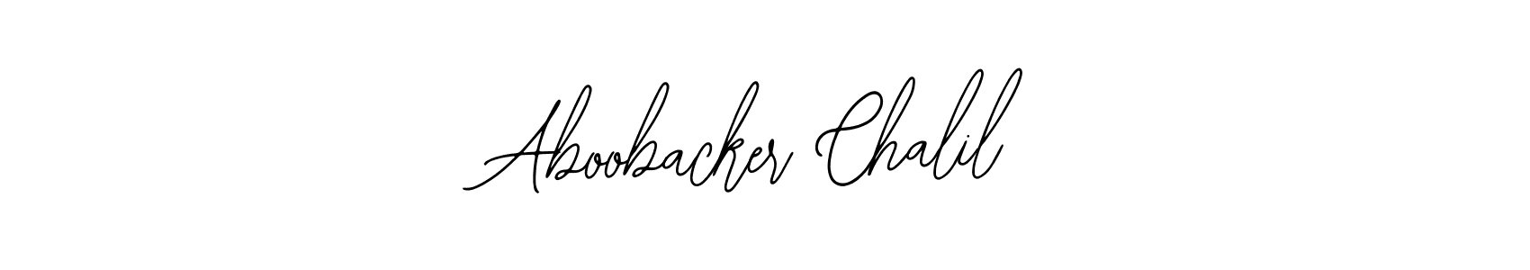 Once you've used our free online signature maker to create your best signature Bearetta-2O07w style, it's time to enjoy all of the benefits that Aboobacker Chalil name signing documents. Aboobacker Chalil signature style 12 images and pictures png
