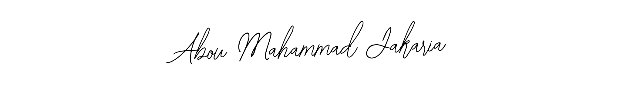 Use a signature maker to create a handwritten signature online. With this signature software, you can design (Bearetta-2O07w) your own signature for name Abou Mahammad Jakaria. Abou Mahammad Jakaria signature style 12 images and pictures png