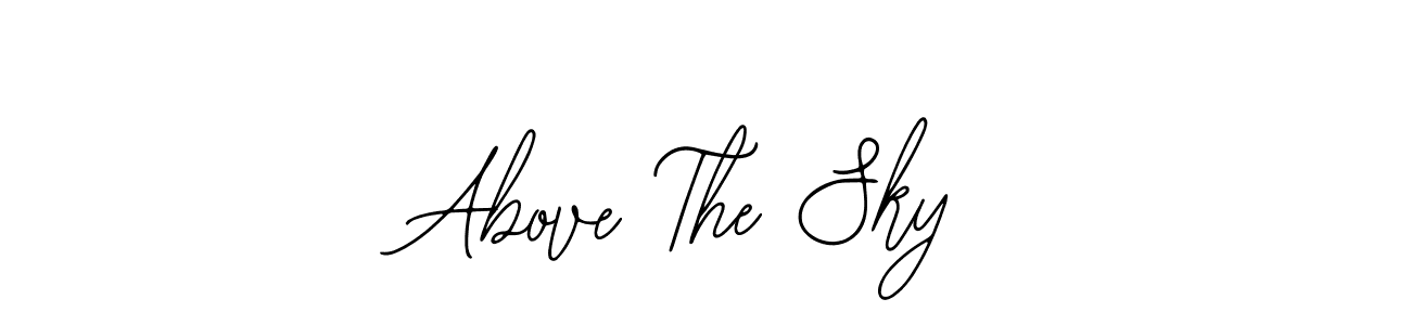 This is the best signature style for the Above The Sky name. Also you like these signature font (Bearetta-2O07w). Mix name signature. Above The Sky signature style 12 images and pictures png
