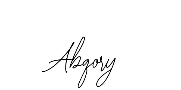 How to make Abqory name signature. Use Bearetta-2O07w style for creating short signs online. This is the latest handwritten sign. Abqory signature style 12 images and pictures png