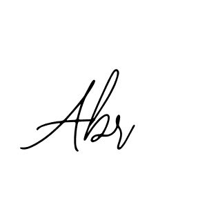 Design your own signature with our free online signature maker. With this signature software, you can create a handwritten (Bearetta-2O07w) signature for name Abr. Abr signature style 12 images and pictures png