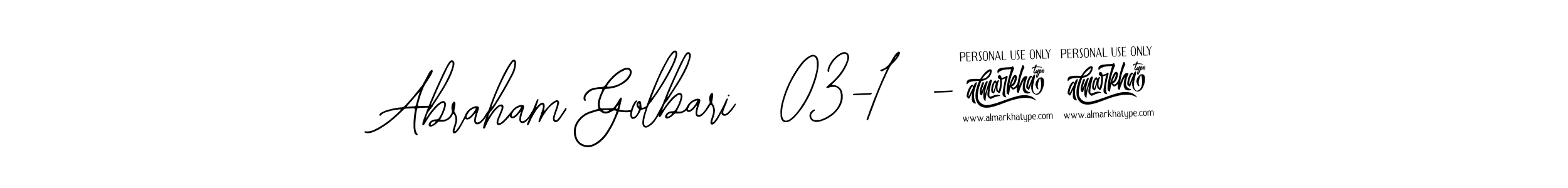 Also we have Abraham Golbari  03-15-24 name is the best signature style. Create professional handwritten signature collection using Bearetta-2O07w autograph style. Abraham Golbari  03-15-24 signature style 12 images and pictures png