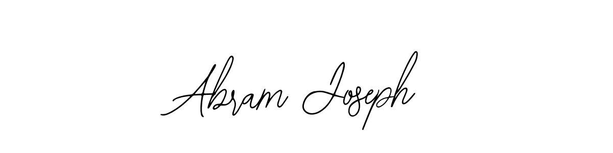 How to make Abram Joseph signature? Bearetta-2O07w is a professional autograph style. Create handwritten signature for Abram Joseph name. Abram Joseph signature style 12 images and pictures png