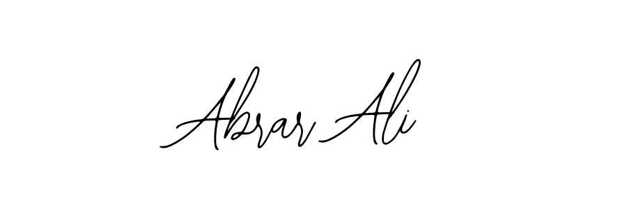 Use a signature maker to create a handwritten signature online. With this signature software, you can design (Bearetta-2O07w) your own signature for name Abrar Ali. Abrar Ali signature style 12 images and pictures png