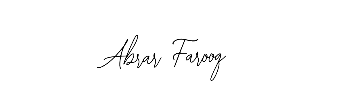 Make a beautiful signature design for name Abrar Farooq. Use this online signature maker to create a handwritten signature for free. Abrar Farooq signature style 12 images and pictures png