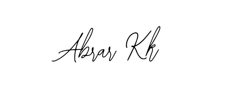 Use a signature maker to create a handwritten signature online. With this signature software, you can design (Bearetta-2O07w) your own signature for name Abrar Kk. Abrar Kk signature style 12 images and pictures png