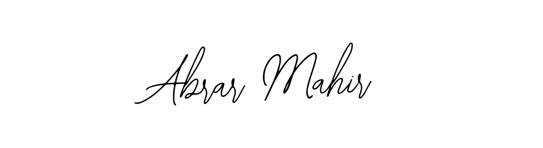 Create a beautiful signature design for name Abrar Mahir. With this signature (Bearetta-2O07w) fonts, you can make a handwritten signature for free. Abrar Mahir signature style 12 images and pictures png