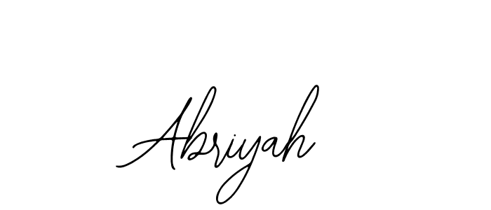 This is the best signature style for the Abriyah name. Also you like these signature font (Bearetta-2O07w). Mix name signature. Abriyah signature style 12 images and pictures png