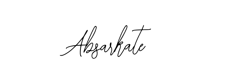 if you are searching for the best signature style for your name Absarkate. so please give up your signature search. here we have designed multiple signature styles  using Bearetta-2O07w. Absarkate signature style 12 images and pictures png