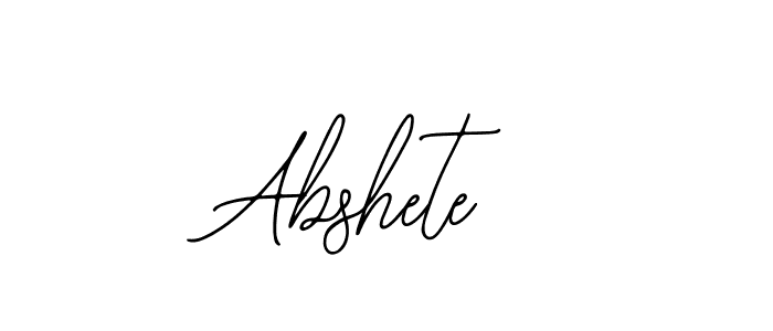 if you are searching for the best signature style for your name Abshete. so please give up your signature search. here we have designed multiple signature styles  using Bearetta-2O07w. Abshete signature style 12 images and pictures png