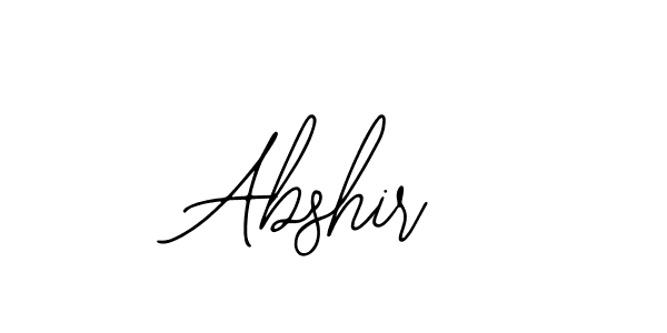 Make a beautiful signature design for name Abshir. With this signature (Bearetta-2O07w) style, you can create a handwritten signature for free. Abshir signature style 12 images and pictures png