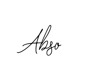 Also we have Abso name is the best signature style. Create professional handwritten signature collection using Bearetta-2O07w autograph style. Abso signature style 12 images and pictures png