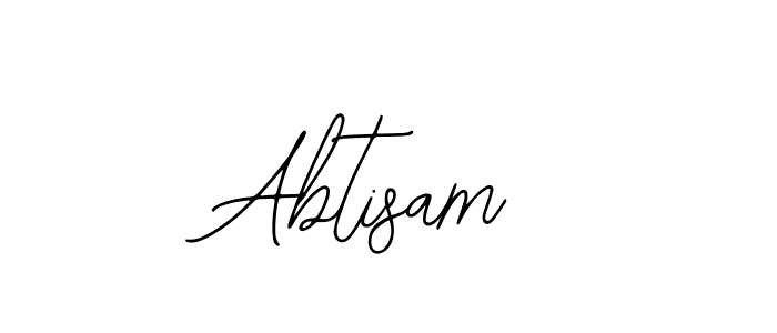 Also You can easily find your signature by using the search form. We will create Abtisam name handwritten signature images for you free of cost using Bearetta-2O07w sign style. Abtisam signature style 12 images and pictures png