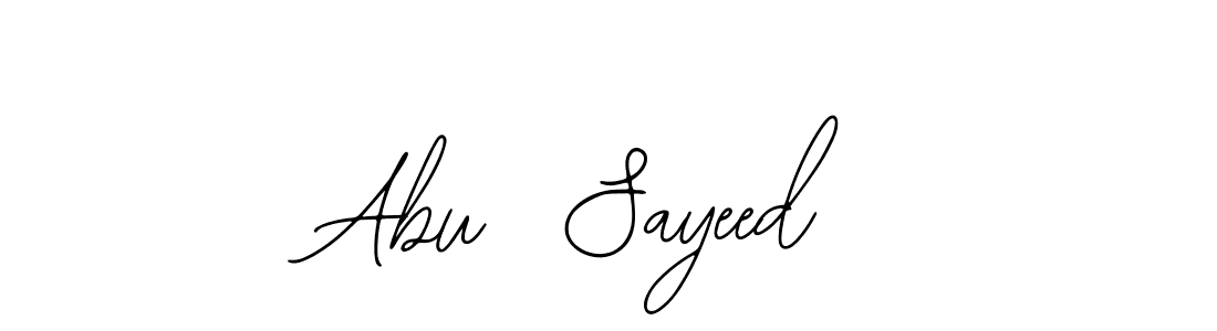 This is the best signature style for the Abu  Sayeed name. Also you like these signature font (Bearetta-2O07w). Mix name signature. Abu  Sayeed signature style 12 images and pictures png