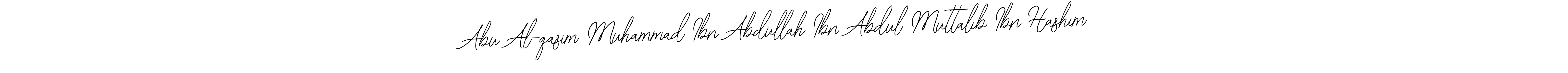 How to make Abu Al-qasim Muhammad Ibn Abdullah Ibn Abdul Muttalib Ibn Hashim name signature. Use Bearetta-2O07w style for creating short signs online. This is the latest handwritten sign. Abu Al-qasim Muhammad Ibn Abdullah Ibn Abdul Muttalib Ibn Hashim signature style 12 images and pictures png