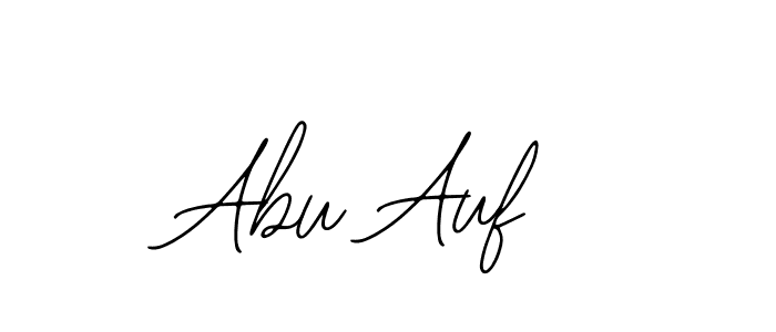 How to Draw Abu Auf signature style? Bearetta-2O07w is a latest design signature styles for name Abu Auf. Abu Auf signature style 12 images and pictures png