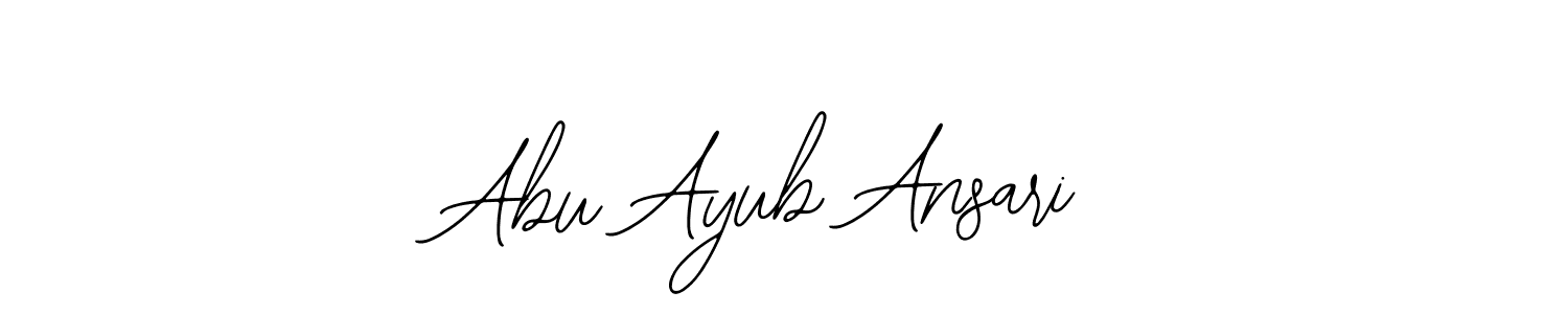 Make a beautiful signature design for name Abu Ayub Ansari. Use this online signature maker to create a handwritten signature for free. Abu Ayub Ansari signature style 12 images and pictures png