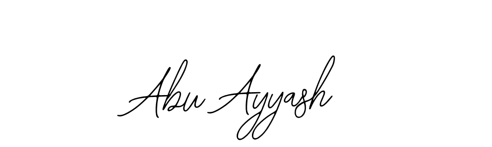 Abu Ayyash stylish signature style. Best Handwritten Sign (Bearetta-2O07w) for my name. Handwritten Signature Collection Ideas for my name Abu Ayyash. Abu Ayyash signature style 12 images and pictures png