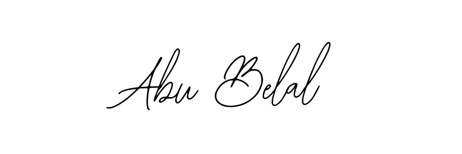 How to Draw Abu Belal signature style? Bearetta-2O07w is a latest design signature styles for name Abu Belal. Abu Belal signature style 12 images and pictures png