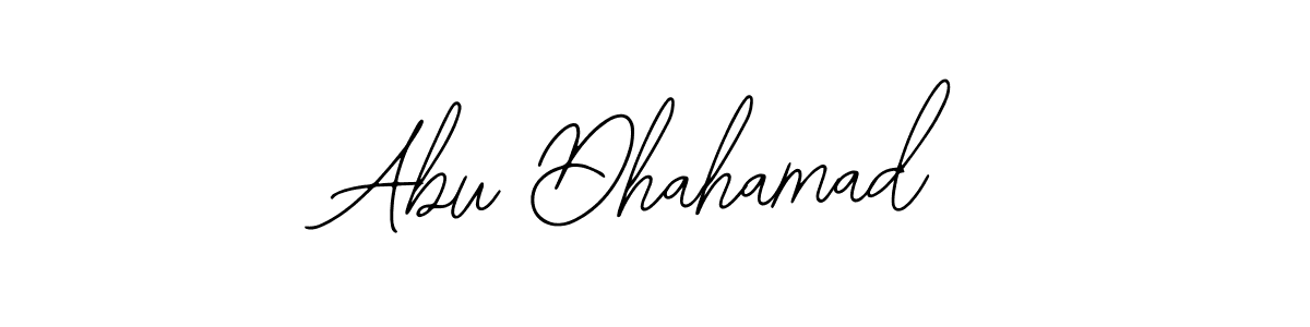 Make a beautiful signature design for name Abu Dhahamad. With this signature (Bearetta-2O07w) style, you can create a handwritten signature for free. Abu Dhahamad signature style 12 images and pictures png