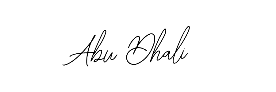 Also You can easily find your signature by using the search form. We will create Abu Dhali name handwritten signature images for you free of cost using Bearetta-2O07w sign style. Abu Dhali signature style 12 images and pictures png