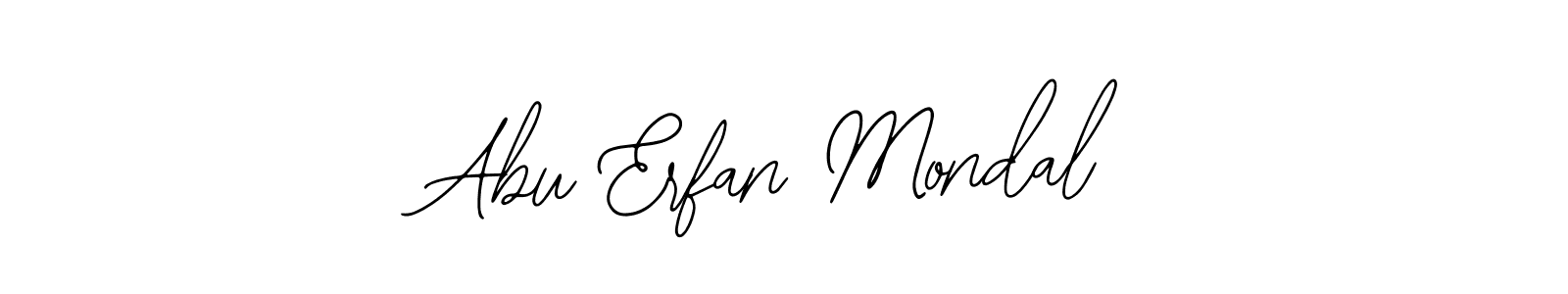 Design your own signature with our free online signature maker. With this signature software, you can create a handwritten (Bearetta-2O07w) signature for name Abu Erfan Mondal. Abu Erfan Mondal signature style 12 images and pictures png