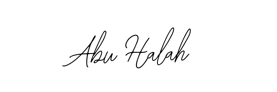 Bearetta-2O07w is a professional signature style that is perfect for those who want to add a touch of class to their signature. It is also a great choice for those who want to make their signature more unique. Get Abu Halah name to fancy signature for free. Abu Halah signature style 12 images and pictures png