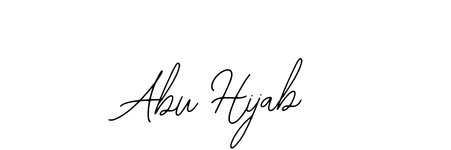 Design your own signature with our free online signature maker. With this signature software, you can create a handwritten (Bearetta-2O07w) signature for name Abu Hijab. Abu Hijab signature style 12 images and pictures png