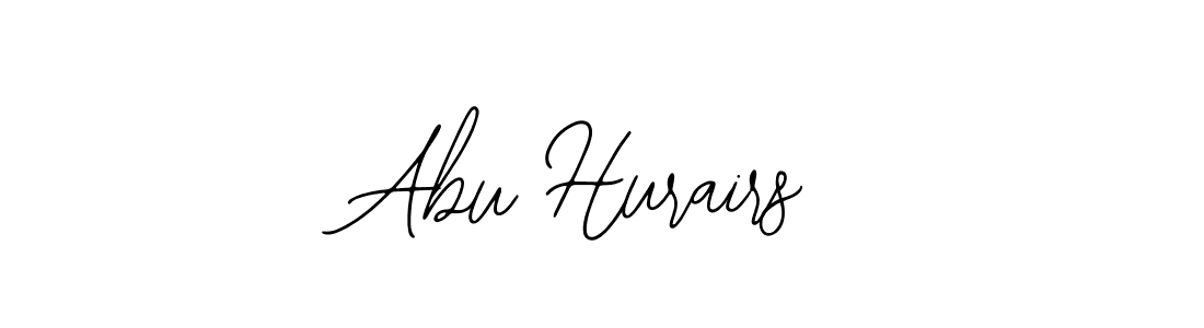 Design your own signature with our free online signature maker. With this signature software, you can create a handwritten (Bearetta-2O07w) signature for name Abu Hurairs. Abu Hurairs signature style 12 images and pictures png