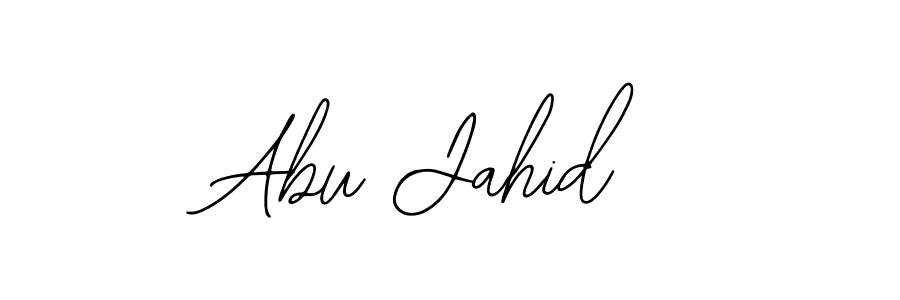 Similarly Bearetta-2O07w is the best handwritten signature design. Signature creator online .You can use it as an online autograph creator for name Abu Jahid. Abu Jahid signature style 12 images and pictures png