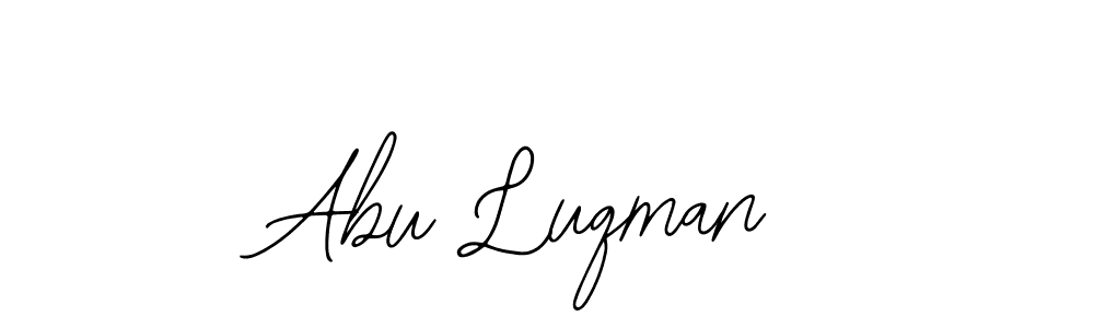 How to make Abu Luqman signature? Bearetta-2O07w is a professional autograph style. Create handwritten signature for Abu Luqman name. Abu Luqman signature style 12 images and pictures png