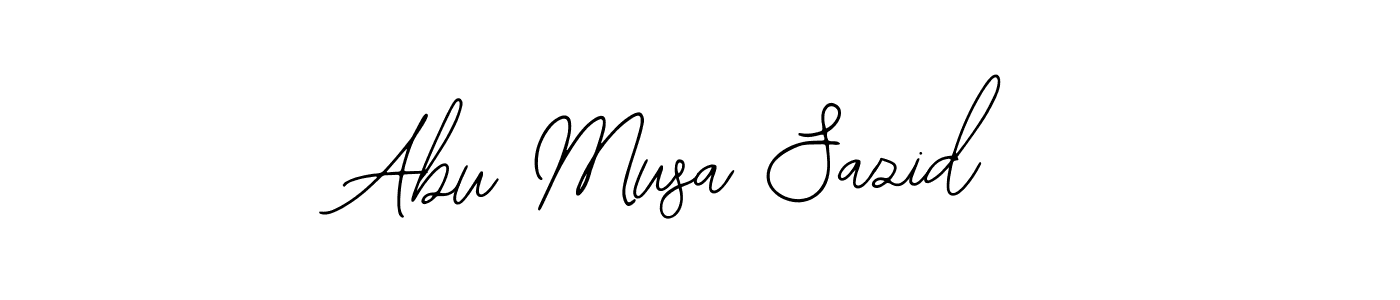Also we have Abu Musa Sazid name is the best signature style. Create professional handwritten signature collection using Bearetta-2O07w autograph style. Abu Musa Sazid signature style 12 images and pictures png
