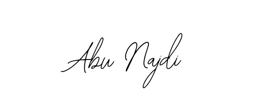 Best and Professional Signature Style for Abu Najdi. Bearetta-2O07w Best Signature Style Collection. Abu Najdi signature style 12 images and pictures png