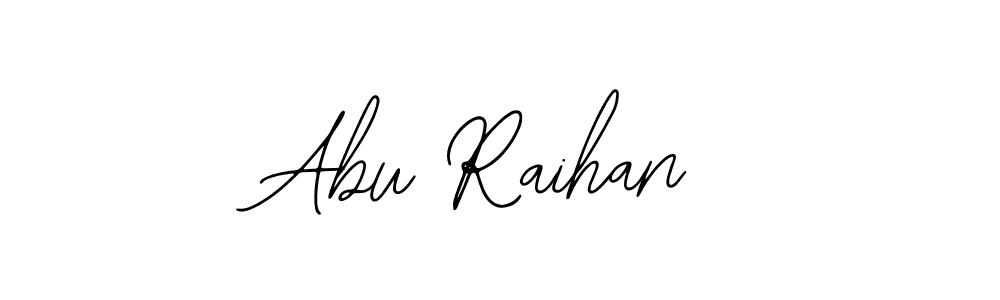 Abu Raihan stylish signature style. Best Handwritten Sign (Bearetta-2O07w) for my name. Handwritten Signature Collection Ideas for my name Abu Raihan. Abu Raihan signature style 12 images and pictures png