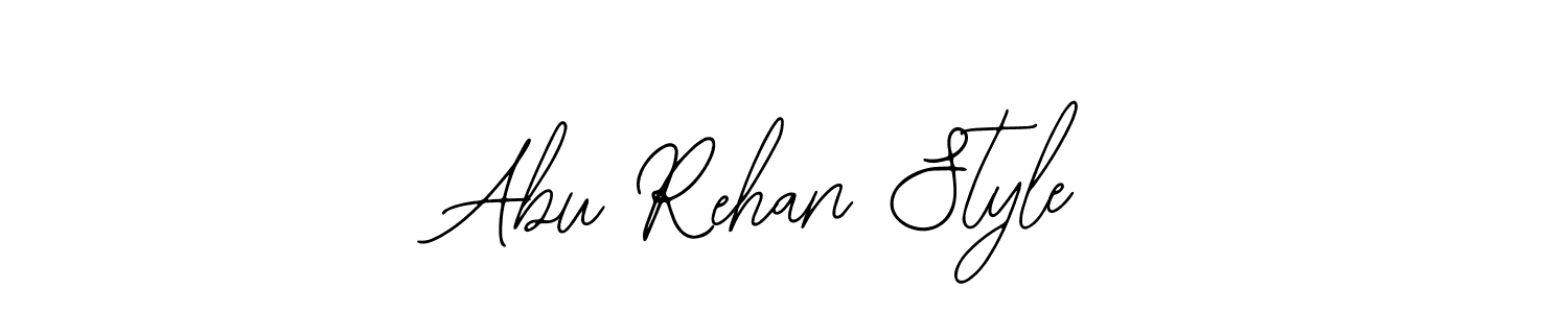 Bearetta-2O07w is a professional signature style that is perfect for those who want to add a touch of class to their signature. It is also a great choice for those who want to make their signature more unique. Get Abu Rehan Style name to fancy signature for free. Abu Rehan Style signature style 12 images and pictures png