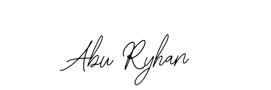 Abu Ryhan stylish signature style. Best Handwritten Sign (Bearetta-2O07w) for my name. Handwritten Signature Collection Ideas for my name Abu Ryhan. Abu Ryhan signature style 12 images and pictures png