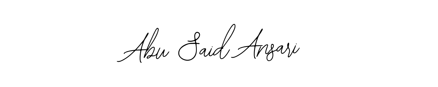Here are the top 10 professional signature styles for the name Abu Said Ansari. These are the best autograph styles you can use for your name. Abu Said Ansari signature style 12 images and pictures png